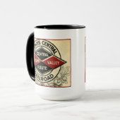 イリノイ中央鉄道ヴィンテージロゴマグカップ マグカップ (正面左)