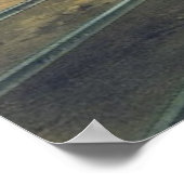 イリノイ中央鉄道1882 ポスター (角)