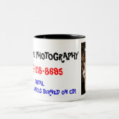 イリノイ大学… -カスタマイズ ツートーンマグカップ (中央)