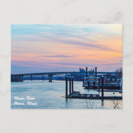 イリノイ川はがき ポストカード