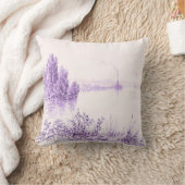 イリノイ川アットペオリアII装飾用クッション クッション (ブランケット)