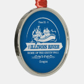 イリノイ川（ラフティング2） メタルオーナメント (右)