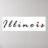 イリノイ州が大好き ポスター (正面)