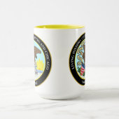 イリノイ州とシカゴの生活史 マグカップ (中央)