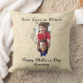 イリノイ州に住む古い地図州の写真 クッション (ブランケット)