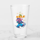 イリノイ州のアクスルローラスケートで滑るリンク。 タンブラーグラス (正面)