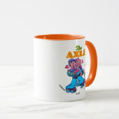 イリノイ州のアクスルローラスケートで滑るリンク。 マグカップ (正面右)