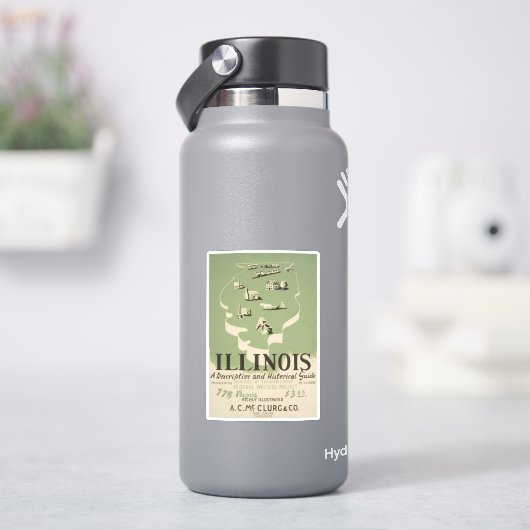 イリノイ州のアメリカのガイドシリーズ。 シール (HydroFlask)