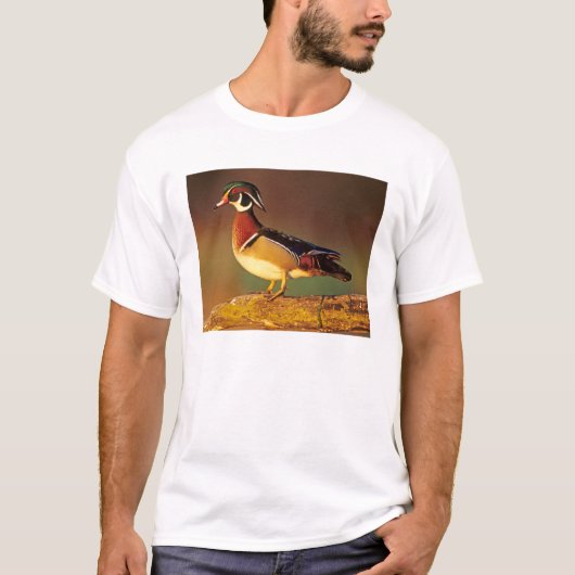 イリノイ州のオシドリの雄 Tシャツ (正面)