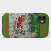 イリノイ州のネイティブアメリカン伝説のパイアサバード Case-Mate iPhoneケース (裏面(横))