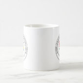 イリノイ州のフリーメイソン・ロッジ コーヒーマグカップ (中央)