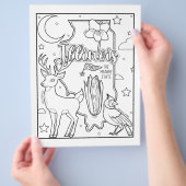 イリノイ州の図形とファクトの色付けページ チラシ (手)