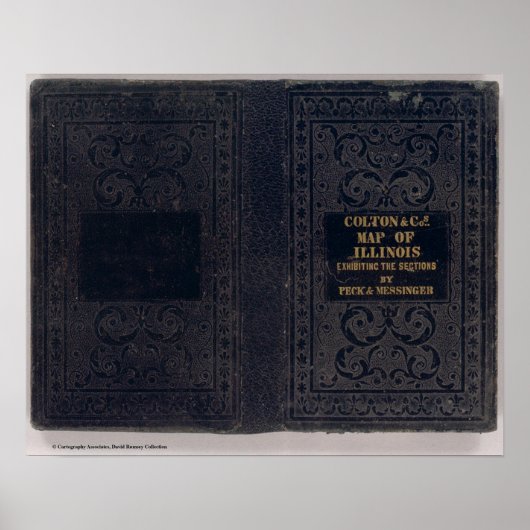 イリノイ州の州の新しい断面図3 ポスター (正面)