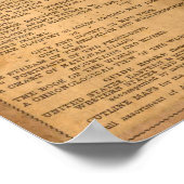 イリノイ州の州の新しい断面図 ポスター (角)