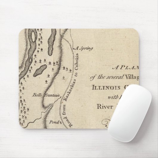 イリノイ州の村々 マウスパッド (マウス)