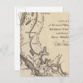 イリノイ州の村 ポストカード (正面/裏面)