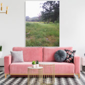 イリノイ州の農業生活 キャンバスプリント (インサイチュ (リビング))