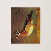 イリノイ州の雄のアヒル ジグソーパズル (縦)