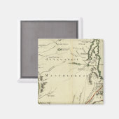 イリノイ州ウィスコンシン・ミシガン マグネット (正面/裏面)