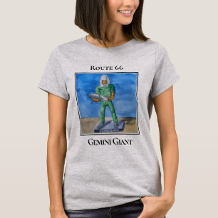 イリノイ州ウィルミントンのルート66 ジェミニ・ジャイアント Tシャツ