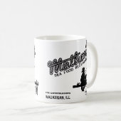 イリノイ州ウォーケガンのマトンのシーフードレストラン コーヒーマグカップ (正面右)