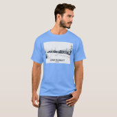 イリノイ州オークフォレスト オーバーサイズ 1 Tシャツ (正面フル)