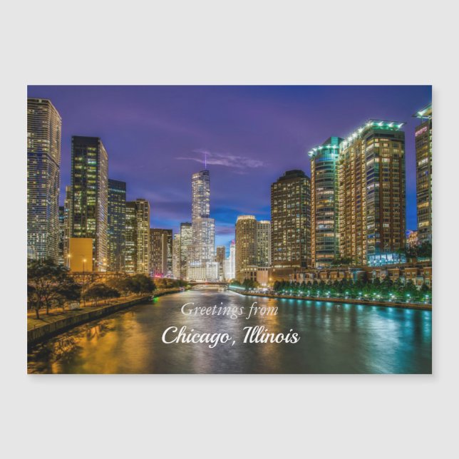 イリノイ州シカゴからのご挨拶 (正面)