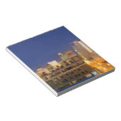 イリノイ州シカゴで、西ループからスカイラインが撮影 ノートパッド (アングル)