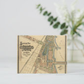 イリノイ州シカゴのジャクソンパーク&ミッドウェー最前線 ポストカード (スタンド正面)