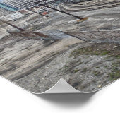 イリノイ州シカゴのソルジャーフィールド ポスター (角)