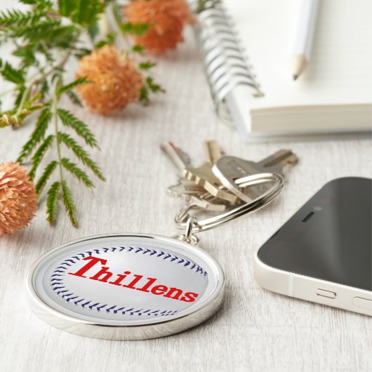 イリノイ州シカゴのティレンズスタジアム キーホルダー (側面)