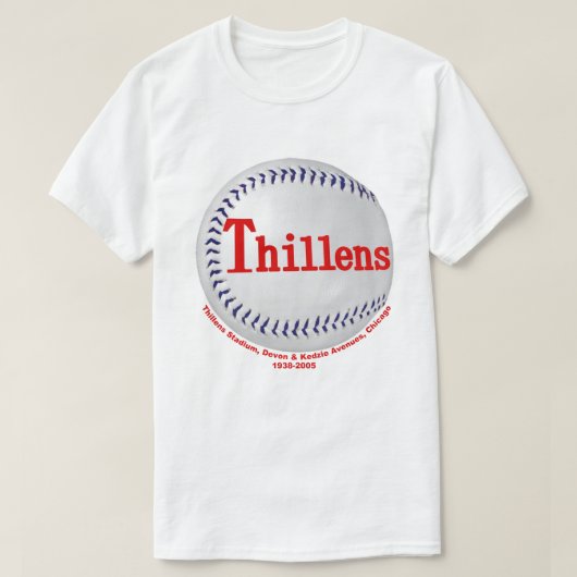 イリノイ州シカゴのティレンズスタジアム Tシャツ (デザイン正面)