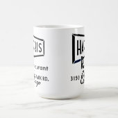イリノイ州シカゴのハリスレストラン コーヒーマグカップ (中央)