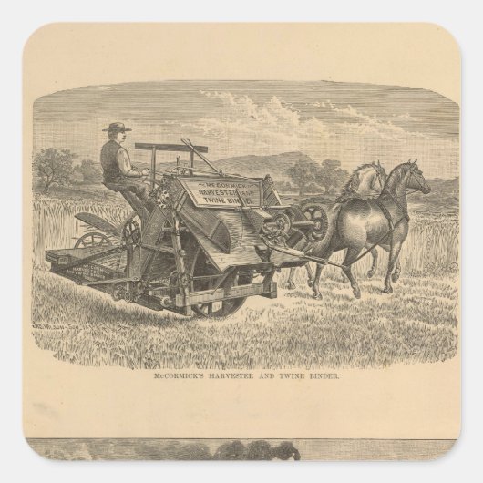 イリノイ州シカゴのマッコミック社 スクエアシール (正面)