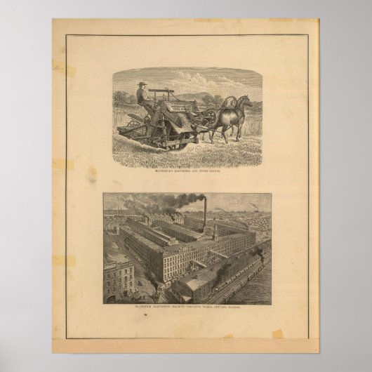 イリノイ州シカゴのマッコミック社 ポスター (正面)