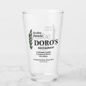 イリノイ州シカゴのDoro's Restaurant タンブラーグラス (正面)