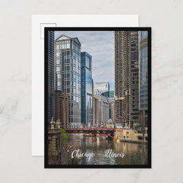 イリノイ州シカゴシティー葉書 ポストカード