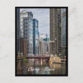 イリノイ州シカゴシティー葉書 ポストカード (正面)