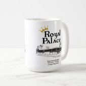 イリノイ州シカゴリッジのRoyal Palace Banquets コーヒーマグカップ (正面右)