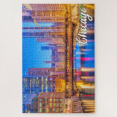 イリノイ州シカゴ統一された州 ジグソーパズル (縦)