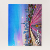 イリノイ州シカゴ統一された州 ジグソーパズル (縦)