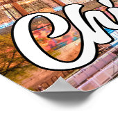 イリノイ州シカゴ統一された州 ポスター (角)