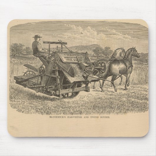 イリノイ州シカゴ、マッコーミック社 マウスパッド (正面)