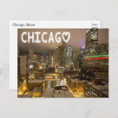イリノイ州シカゴ（ IL ）アメリカ合衆国, 米国 ポストカード (正面/裏面)