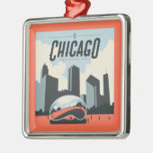 イリノイ州シカゴ | Millennium Park メタルオーナメント