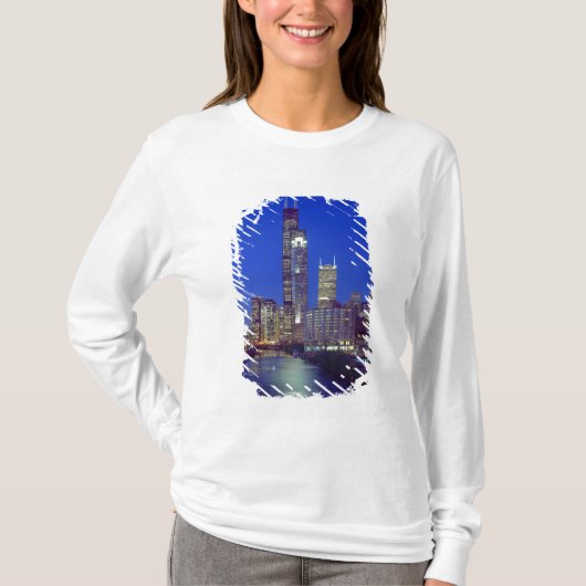 イリノイ州シカゴ Tシャツ (正面)