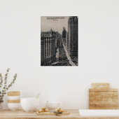 イリノイ州シカゴILミシガンアヴェヴィンテージ ポスター (キッチン)