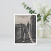 イリノイ州シカゴILミシガンアヴェヴィンテージ ポストカード (スタンド正面)