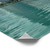 イリノイ州スカイライン ポスター (角)