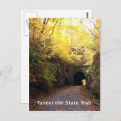 イリノイ州トンネルヒル州トレイルバイクパス ポストカード (正面/裏面)
